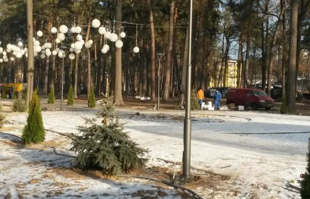 Монтаж опор уличного освещения, услуги бригада электриков Киев, Ирпень, Буча