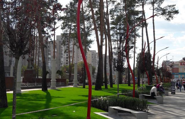Монтаж опор уличного освещения, услуги бригада электриков Киев, Ирпень, Буча